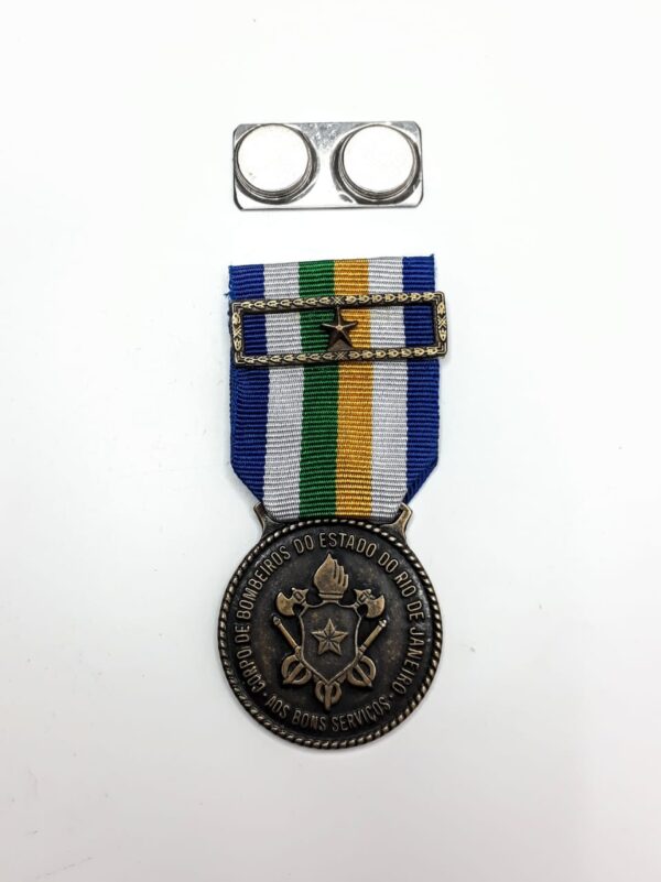 Medalha Tempo de Serviço 10 Anos CBMRJ
