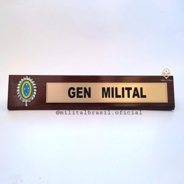 Prisma Militar Personalizado EB - Gravação em baixo relevo