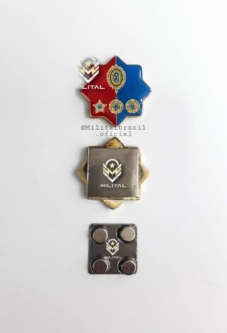 Brevê/Distintivo Militar Inativo Tenente Coronel EB