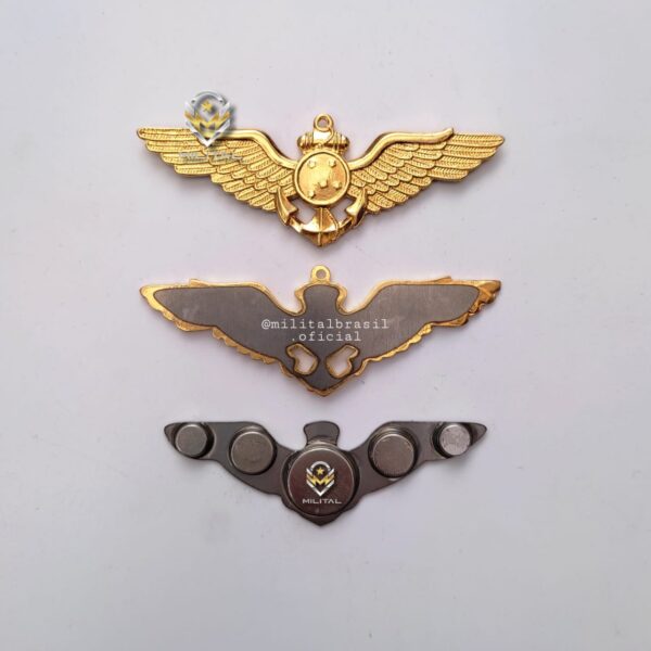 Brevê/Distintivo de Aviação Naval Oficial MB
