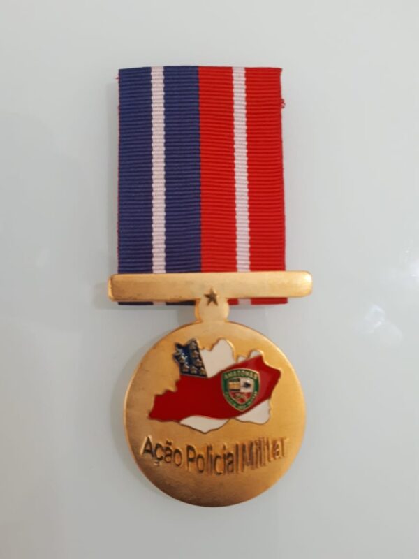 Medalha AÇÃO POLICIAL AMAZONAS